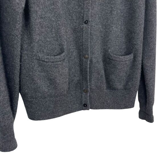 Shephe Sweater Womens Extra Large Gray Charcoal Chasmere Cardigan Kurt Cobain - Picture 5 of 10
